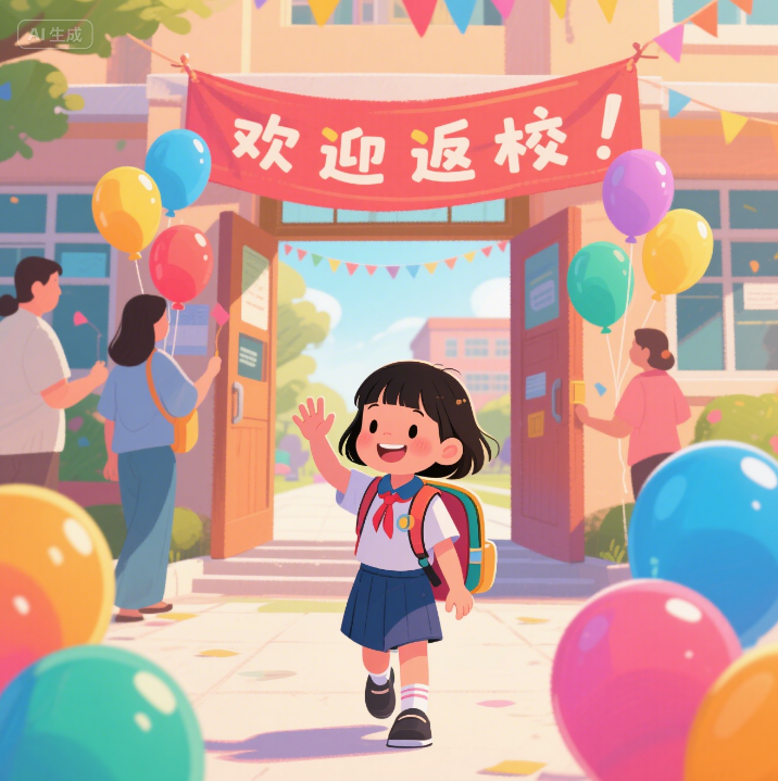 逐夢(mèng)新程，未來(lái)可期！開(kāi)學(xué)季，好好學(xué)習(xí)，天天向上！